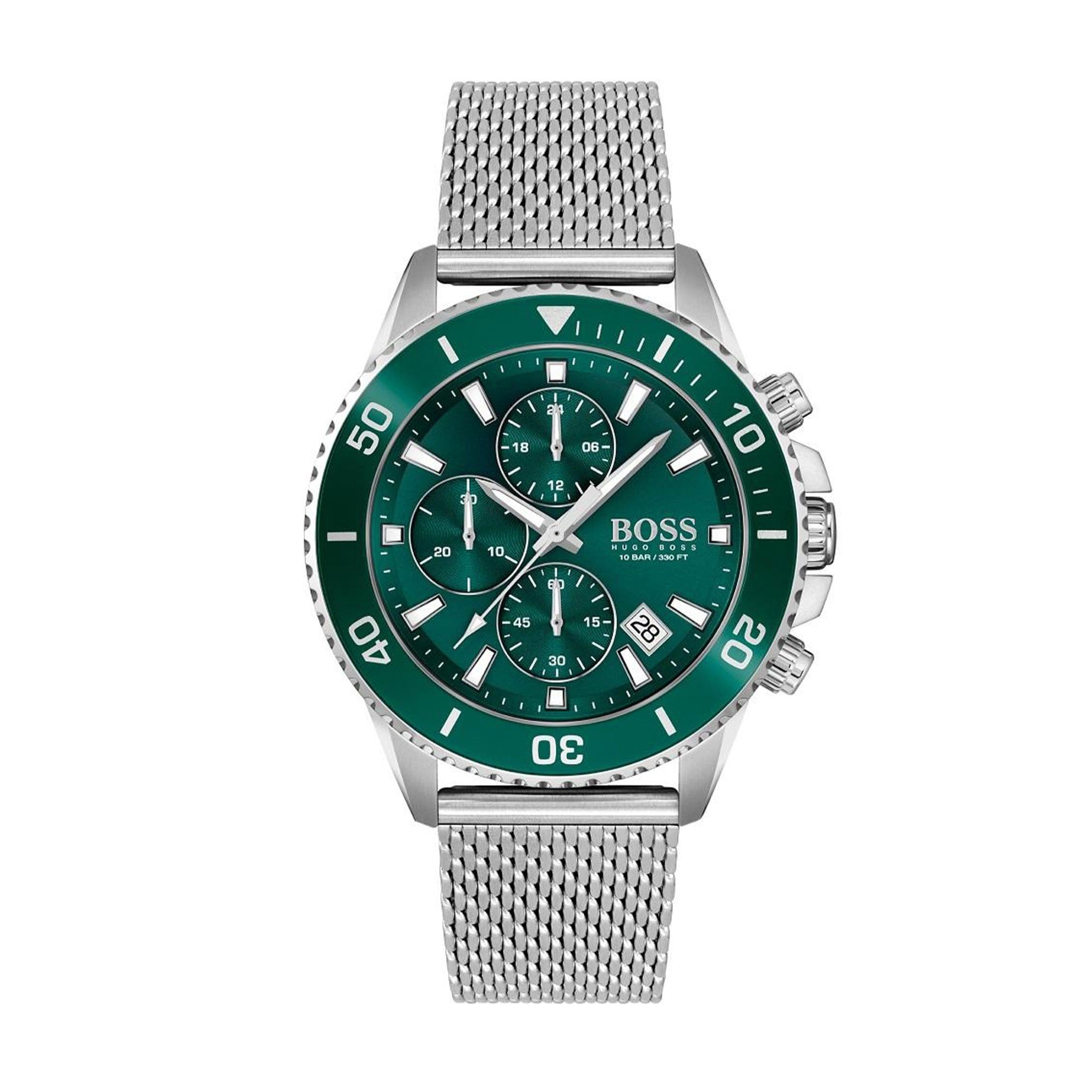 Men's Hugo Boss Analog Green Dial  Watch-1513905